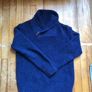 Boys Cowl Neck Cotton Sweater